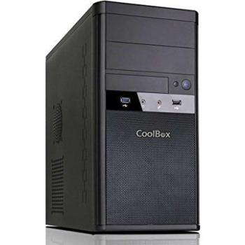 Caja PC MicroATX CoolBox M55 500W Negra