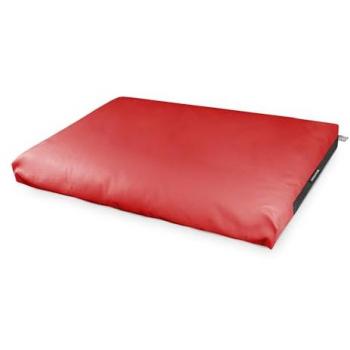 Cojín Impermeable y Desenfundable para Palets Polipiel Exterior Rojo 120x80x20