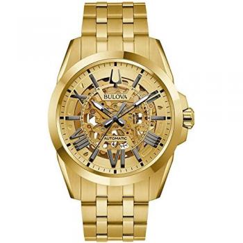 Bulova Sutton Automatic Gold Men's Watch 97A162