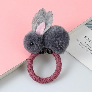 Diadema Peluda Conejo para Cabello Femenino