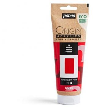 Vermilion Acrylic Paint by Pebeo