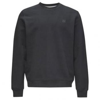S.Oliver Sweatshirt Sweatshirt (1-tlg) Rundhals, Langarm, Logo, Rippbündchen