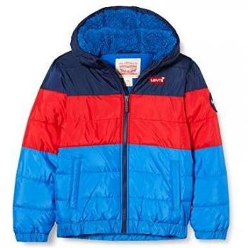 Levi’s Kids Junger Puffer‑Anorak – Lvn Color Block, Blau, 16 Jahre