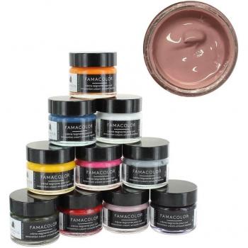 Famaco Famacolor Crema Tinte, Pinturas y tintes Unisex Adulto, Rosa