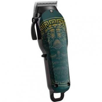 Kemei KM‑735 USB Power Clip – Water‑Transfer Body Hair Trimmer