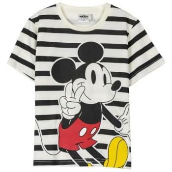 Camiseta de Manga Corta Mickey Mouse Multicolor