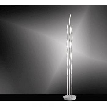 Lámpara de pie LED Wave regulable con control remoto