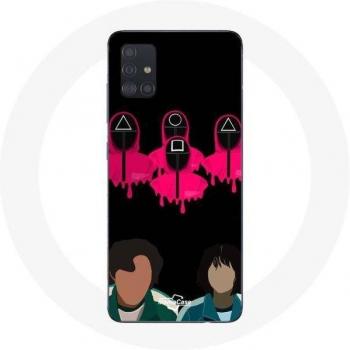 Seong Gi-hun and Kang Sae-byeok Squid Game Case for Samsung Galaxy A51