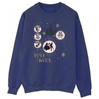 Felpa da Uomo Harry Potter Yule Ball Blu Navy (L)