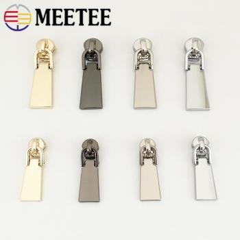 5 Curseurs Métalliques Détachables pour Zip