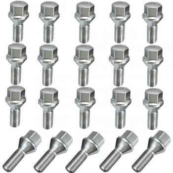 BMW 3-Series M12x1.5mm Alloy Wheel Nut Bolt Lug Studs (16/20 Pieces)