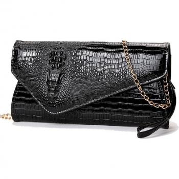 Bolso Sobre Hombro Patrón de Coccodrilo