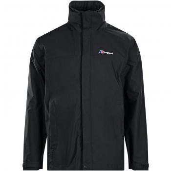 Berghaus RG Alpha Veste imperméable Homme, Noir, FR : XXXL