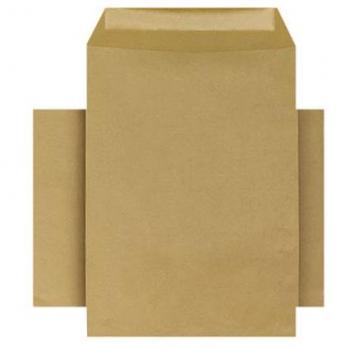 Q-Connect C4 Envelopes Pocket Gummed 80gsm Manilla Pack of 250 KF3428