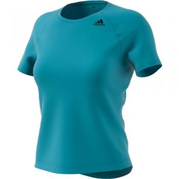 Adidas D2M TEE Lose Camiseta de Manga Corta, Mujer, Azul (Azuene), XS