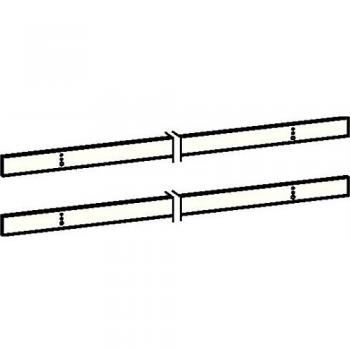 Piastra di Montaggio G-SR FL White 9016 (Serratura Scorrimento) – Dormakaba