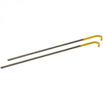 Nordisk Titanium Tooth Pegs 6 Units Silver Yellow Unisex