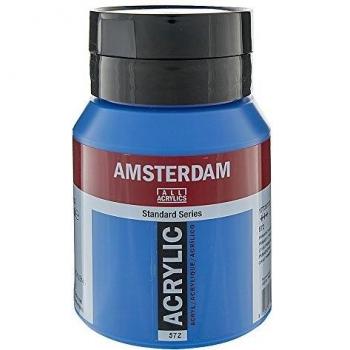 Acrylfarben‑Serie „Amsterdam“ 500 ml – Primärcyan