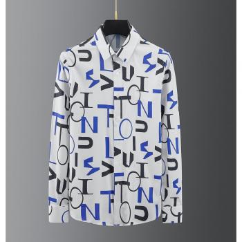 Metro Muse Long Sleeve Lettered Streetwear Shirt for Men