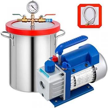 Vacuum‑Chamber 5 Gal (19 L) – Mophorn Kühlvakuumpumpe