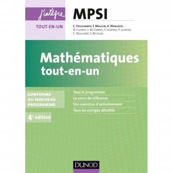 Mathématiques tout-en-un MPSI