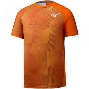 Uomo S Mizuno Shadow Graphic Arancione/Bianco