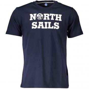 North Sails Classic Print Blue Tee