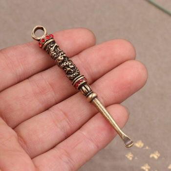 Brass Earpick Curette Cleaner