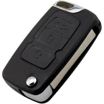 Carcasa de llave plegable en blanco para Geely Emgrand 7 EC7 EC715 EC718, hoja izquierda