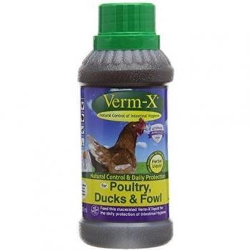 Verm-X vloeibaar ontwormingsmiddel voor vogels 250ml