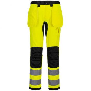 Portwest WX2 Eco Hi-Vis Holster Utility Pants – YB, Regular 42