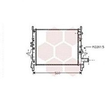 VAN WEZEL 43002206 Kühler für Fahrzeugmotor