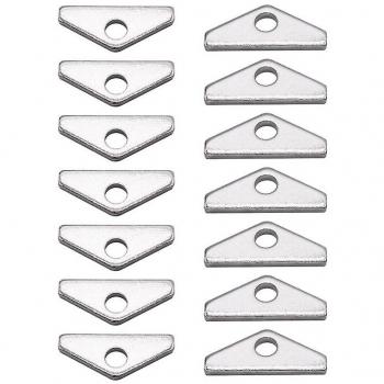 Cubiertas de válvula Mini pestañas cromadas para Chevy Big Block