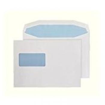 Q-Connect Machine Envelope 162x238mm Window Gummed 80gsm Pk500-KF71434