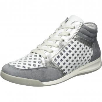 Ara Damen Rom 12-34496 Hohe Sneaker, Grau, 41 EU