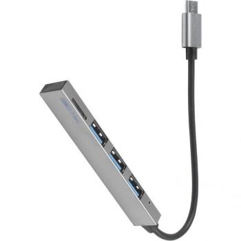 Moyeu USB-C 3 Ports avec Adaptateur Ethernet Ultra-Mince