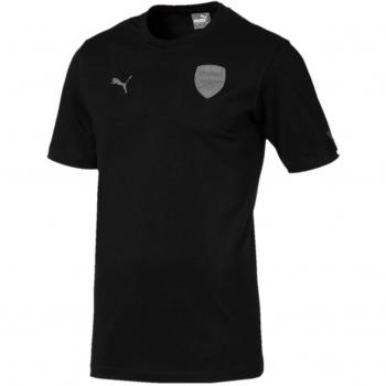 Puma Arsenal FC T-shirt Slogan Supporter Homme, Noir, S