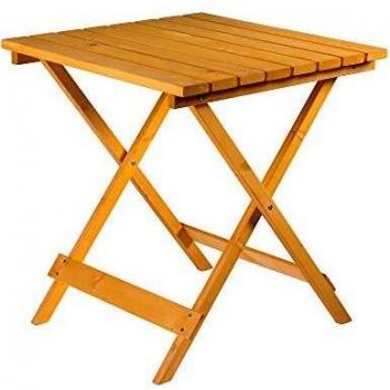Table de Jardin Pliante – Bois Naturel