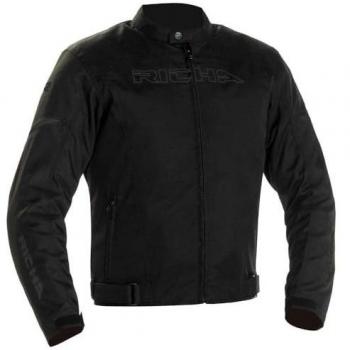 Veste textile de moto Richa Buster Long imperméable noire taille L