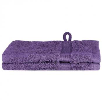 Gants de Toilette Doux SOLUND 2 pcs Violet