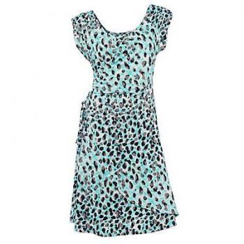 Robe tendance effet cache-cœur