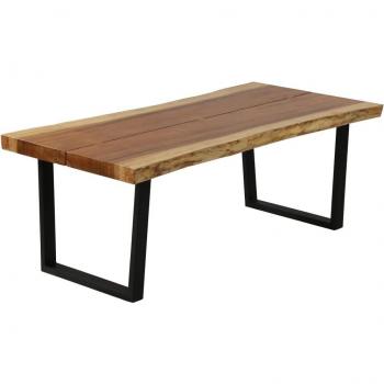 Tavolo da salotto in legno di Suar 102x56x41 cm