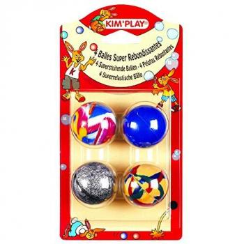 Balles super-rebondissantes KIMPLAY