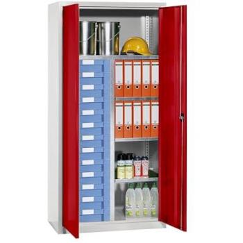 Armadio portamateriale con 4 ripiani