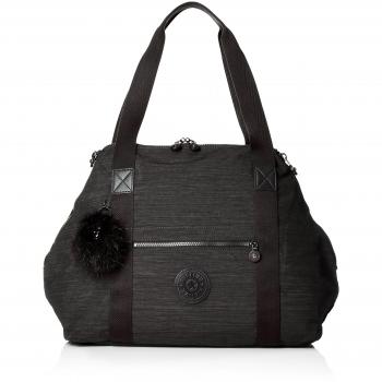 Kipling Art M Sac de Voyage, 45 cm, Noir (Noir Éclat)