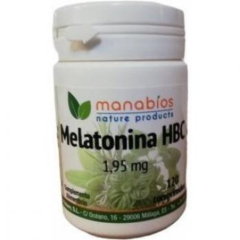 Comprimés de Mélatonine Manabios 1,95mg