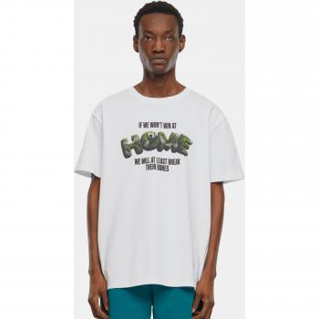 Pánské oversized tričko Home Heavy bílé