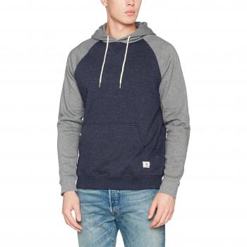 DC Shoes Rebel Raglan Ph Sudadera con Capucha, Hombre, Azul