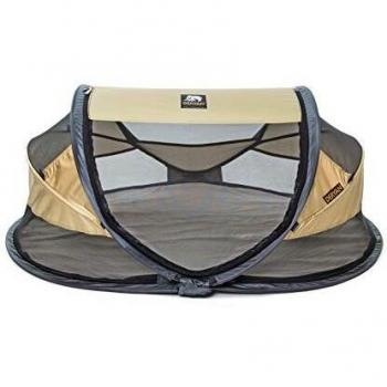 DERYAN Travel Cot Luxe Baby – Kompaktes Reiszelt in Gold