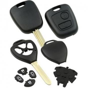 SilcaGuscio chiave auto citroen hu83ars2n 2 p